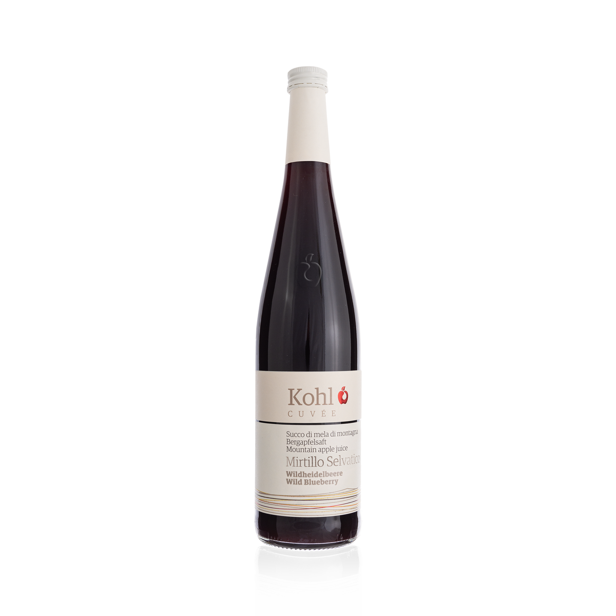 Kohl Cuvée – Succo di mela di montagna e Mirtillo selvatico 750 ml