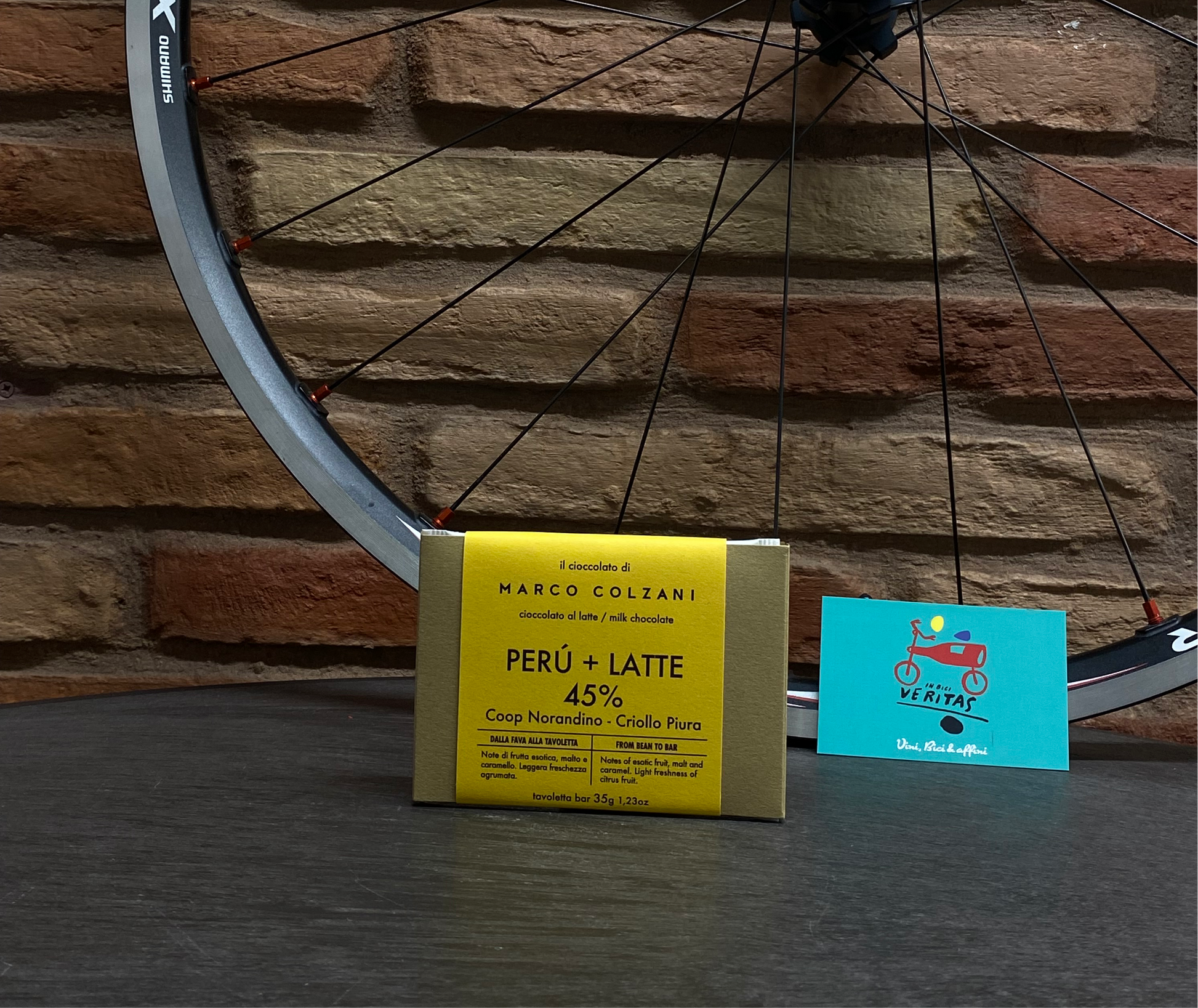 Marco Colzani - Tavoletta di cioccolato 35g Perù Gran Chililique Piura 45% + Latte Piemontese