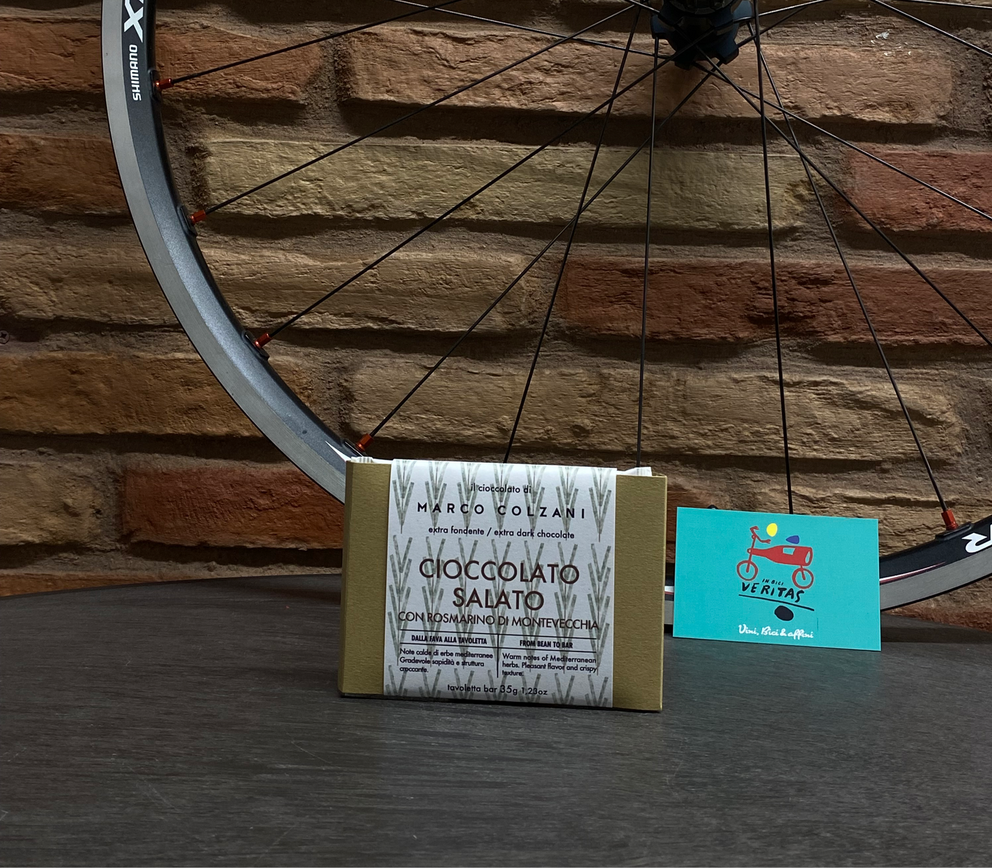 Marco Colzani - Tavoletta di Cioccolato 35gr - Cioccolato Salato al Rosmarino