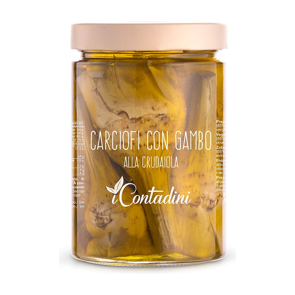 iContadini - Carciofi con gambo alla crudaiola