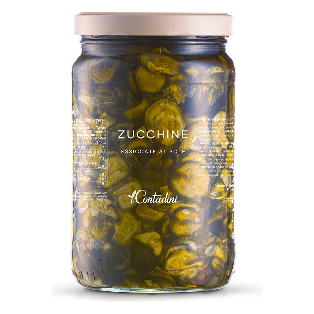 Zucchine Essiccate al Sole - I Contadini