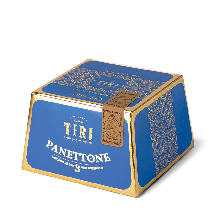 Panettone artigianale al Caramello Salato - Tiri