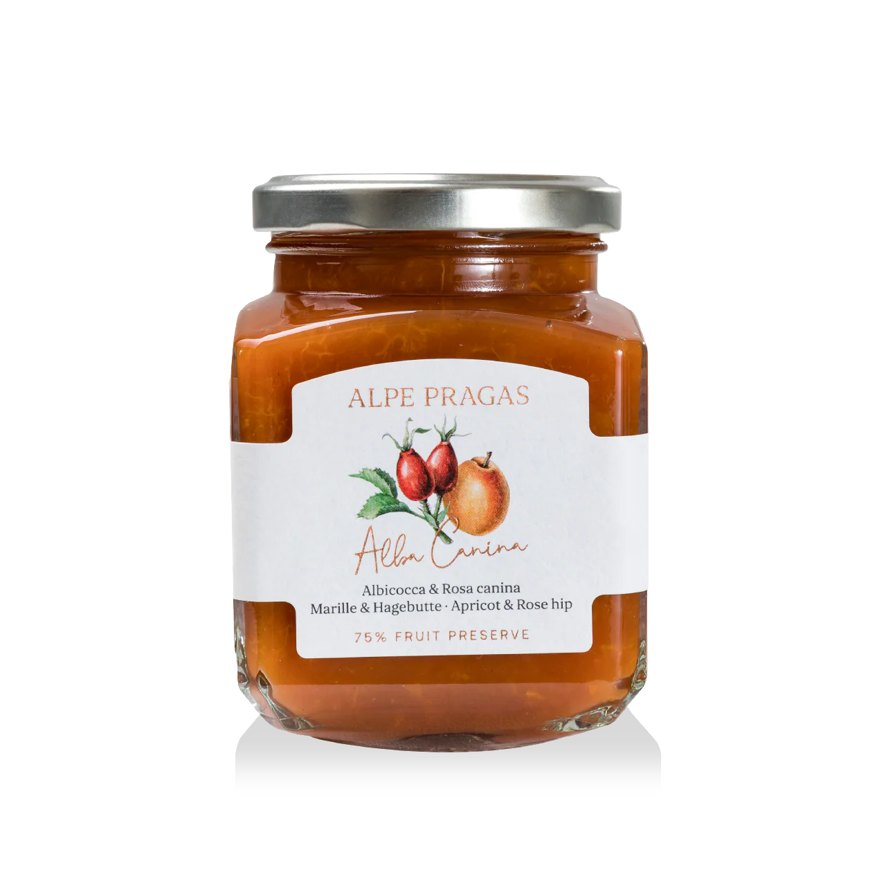 Composta di Frutta Albicocca e Rosa Canina - Alpe Pragas - Delizie di frutta dal Trentino