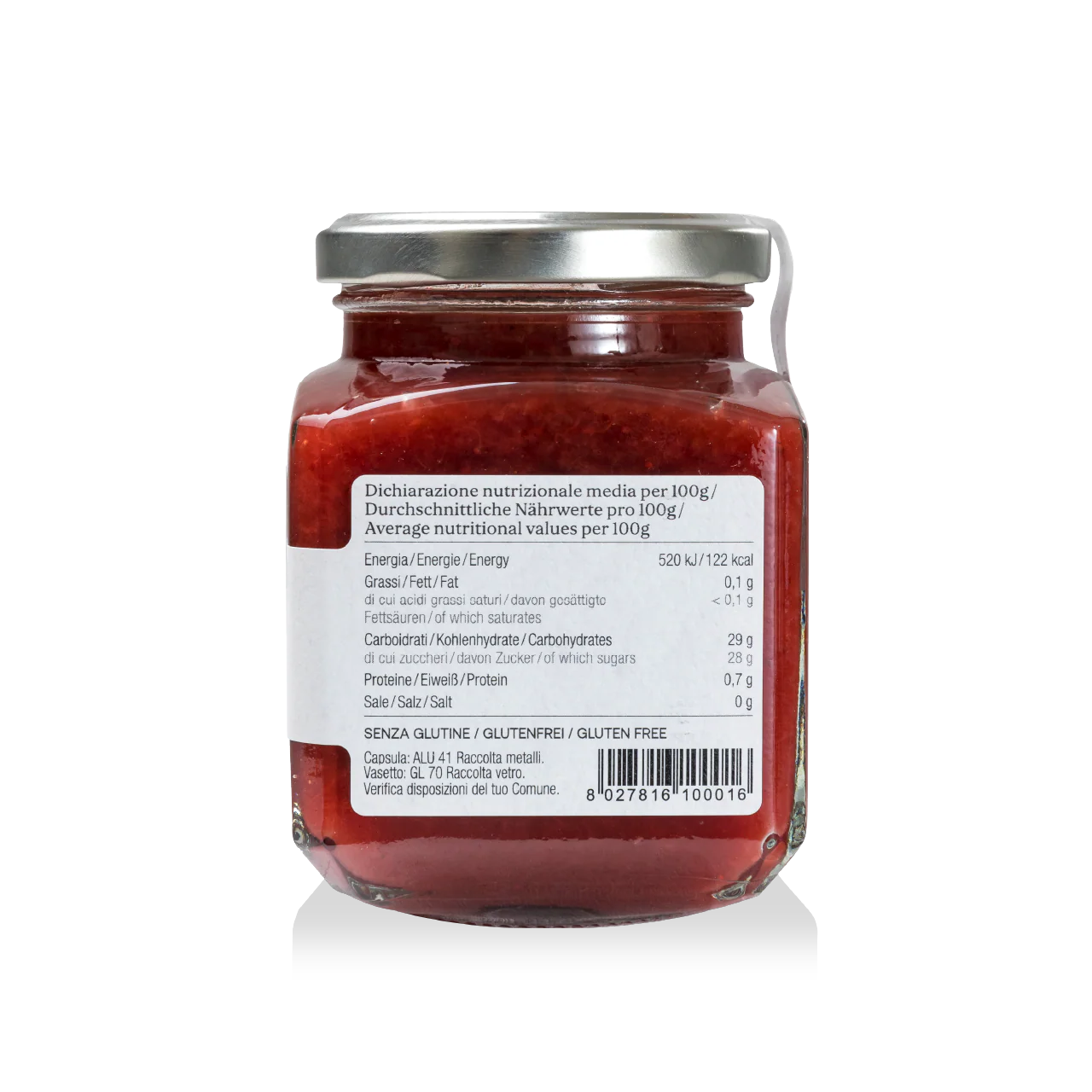 Composta di Fragola - Alpe Pragas - Delizie di Frutta dal Trentino