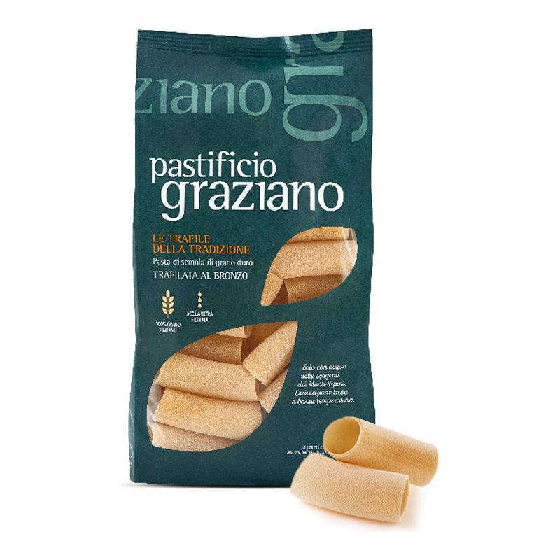 Paccheri Lisci - Pasta di Semola di Grano duro - Pastificio Graziano