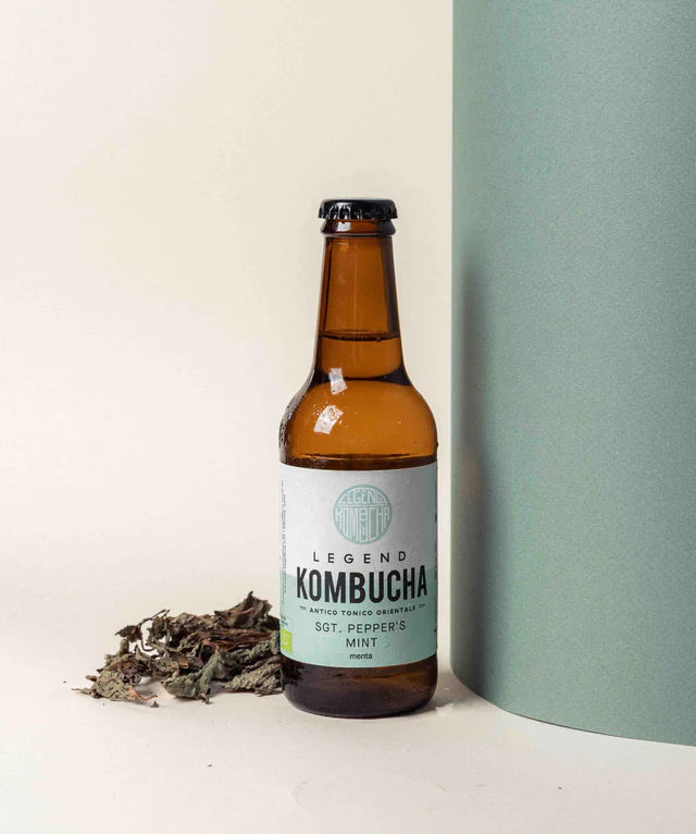 Legend Kombucha - Sgt. Pepper's Mint Bio - L'enoteca di In Bici Veritas