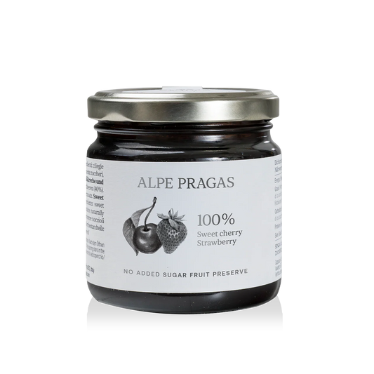 Composta di Ciliegia dolce e Fragola 100% Frutta - Alpe Pragas