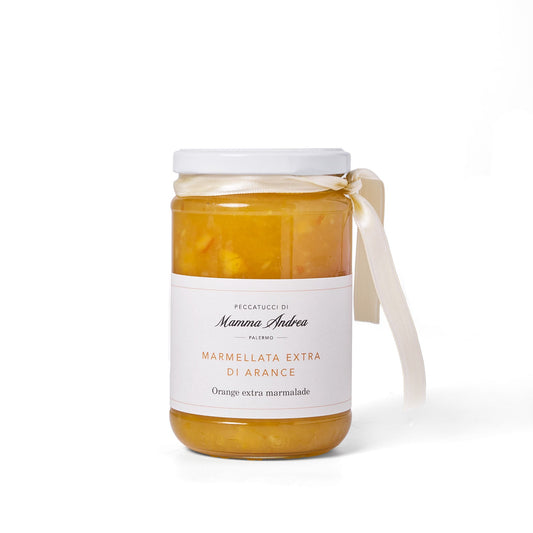 I Peccatucci di Mamma Andrea - Marmellata extra di arance 350 g