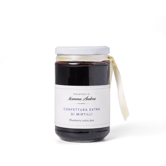 I Peccatucci di Mamma Andrea - Confettura extra di mirtilli 350 g