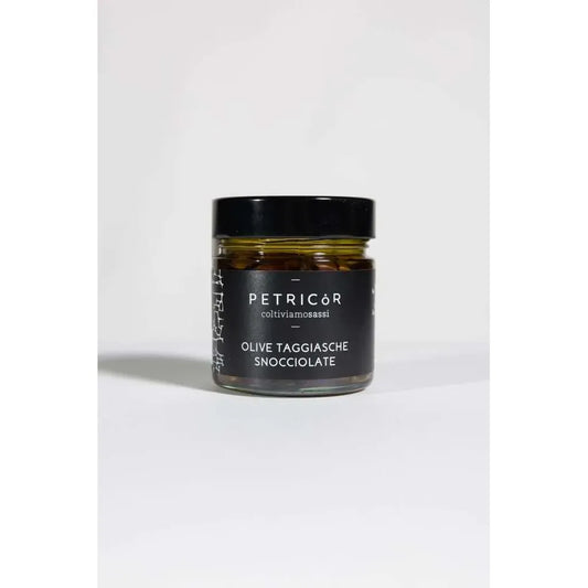 Petricor - Olive Taggiasche Snocciolate in Olio Extravergine di Oliva