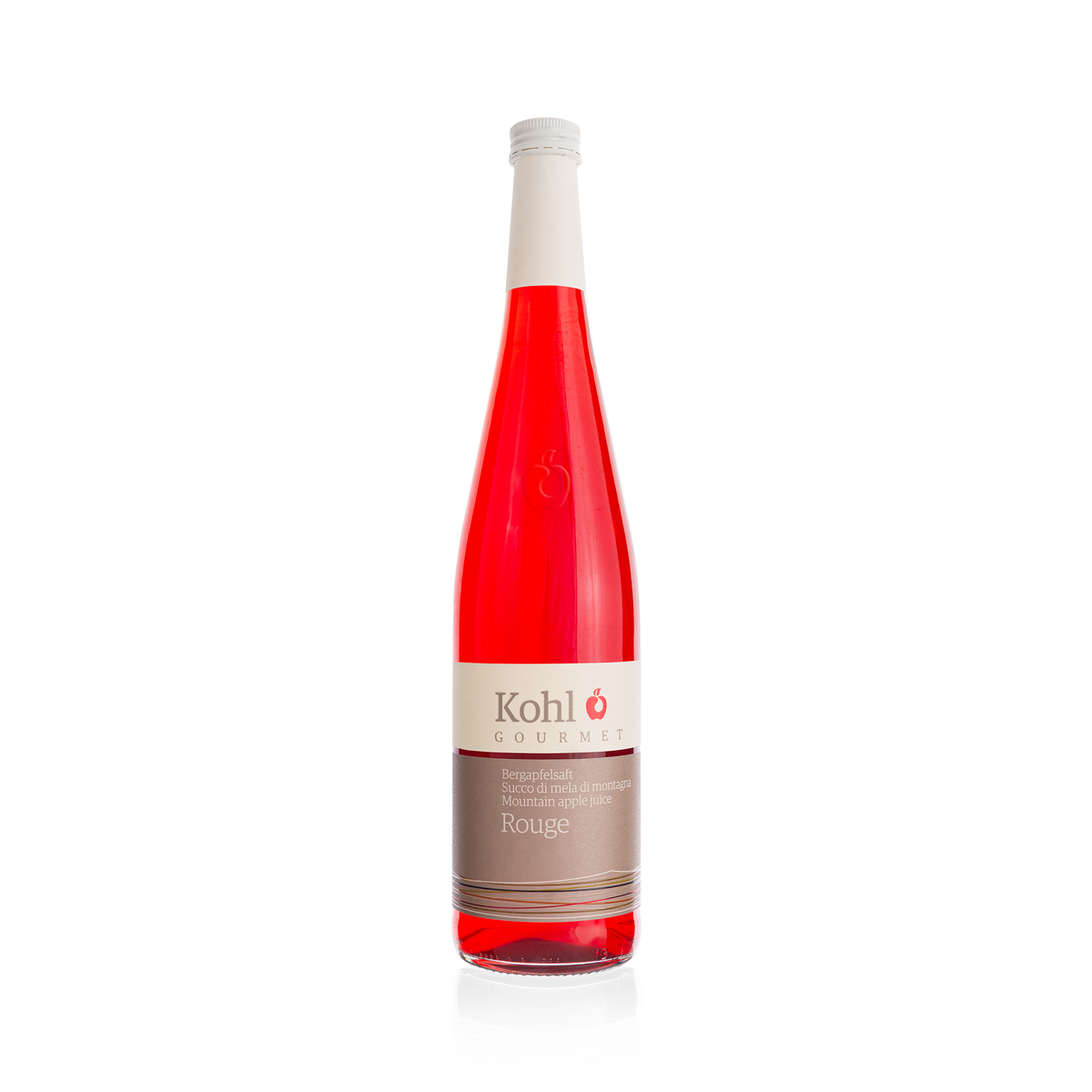 Kohl Gourmet – Succo di mela di montagna Rouge 750 ml