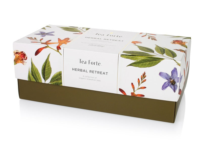 Tea Fortè - Herbal Retreat Presentation Box - Tisane senza teina