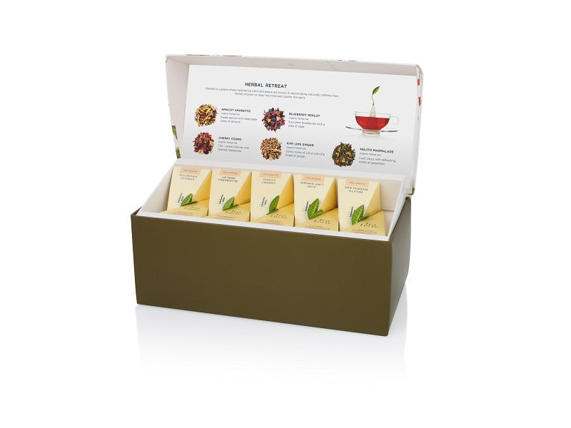 Tea Fortè - Herbal Retreat Presentation Box - Tisane senza teina