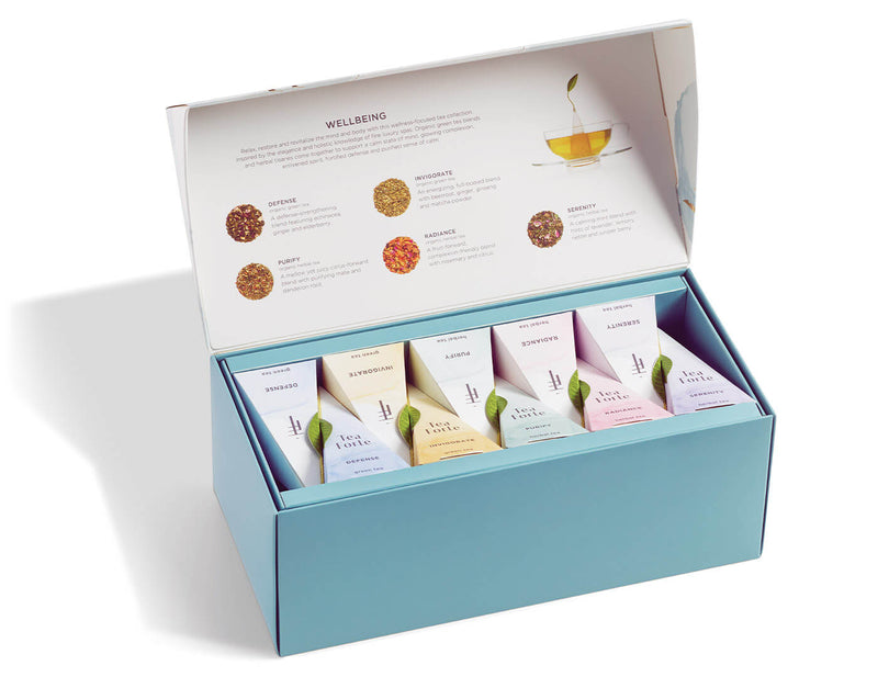Tea Fortè - Wellbeing Presentation Box - Tisane e Tè verdi