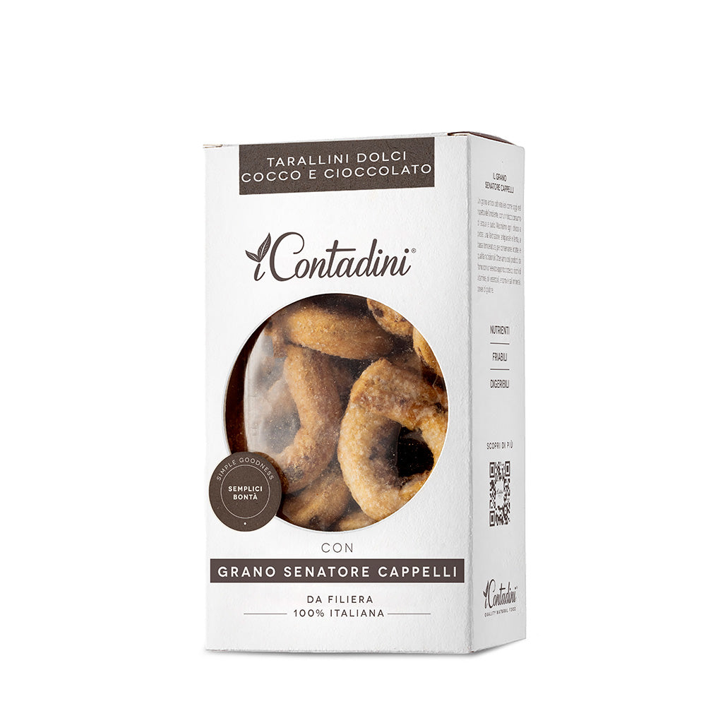 I Contadini - Tarallini dolci al cocco e cioccolato 250g