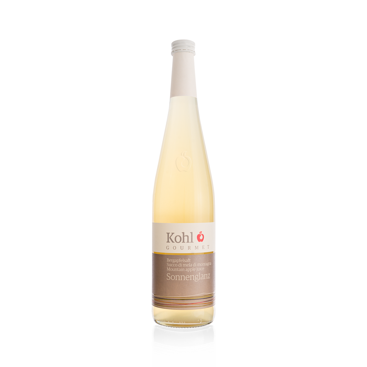 Kohl Gourmet – Succo di mela di montagna Sonnenglanz 750 ml