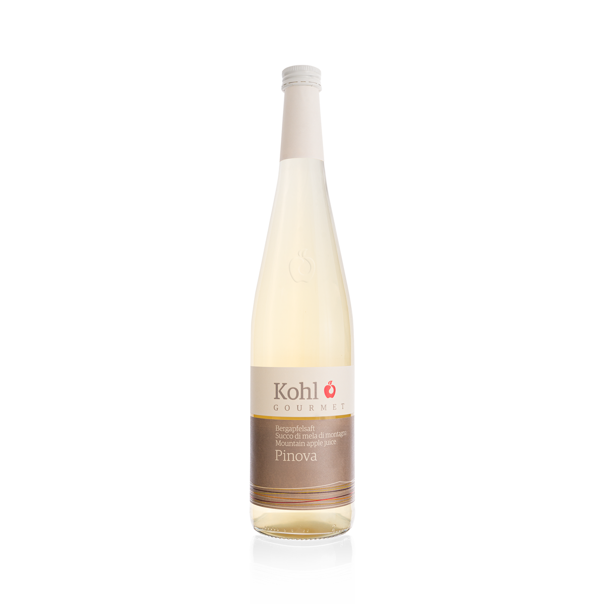 Kohl Gourmet – Succo di mela di montagna Pinova 750 ml