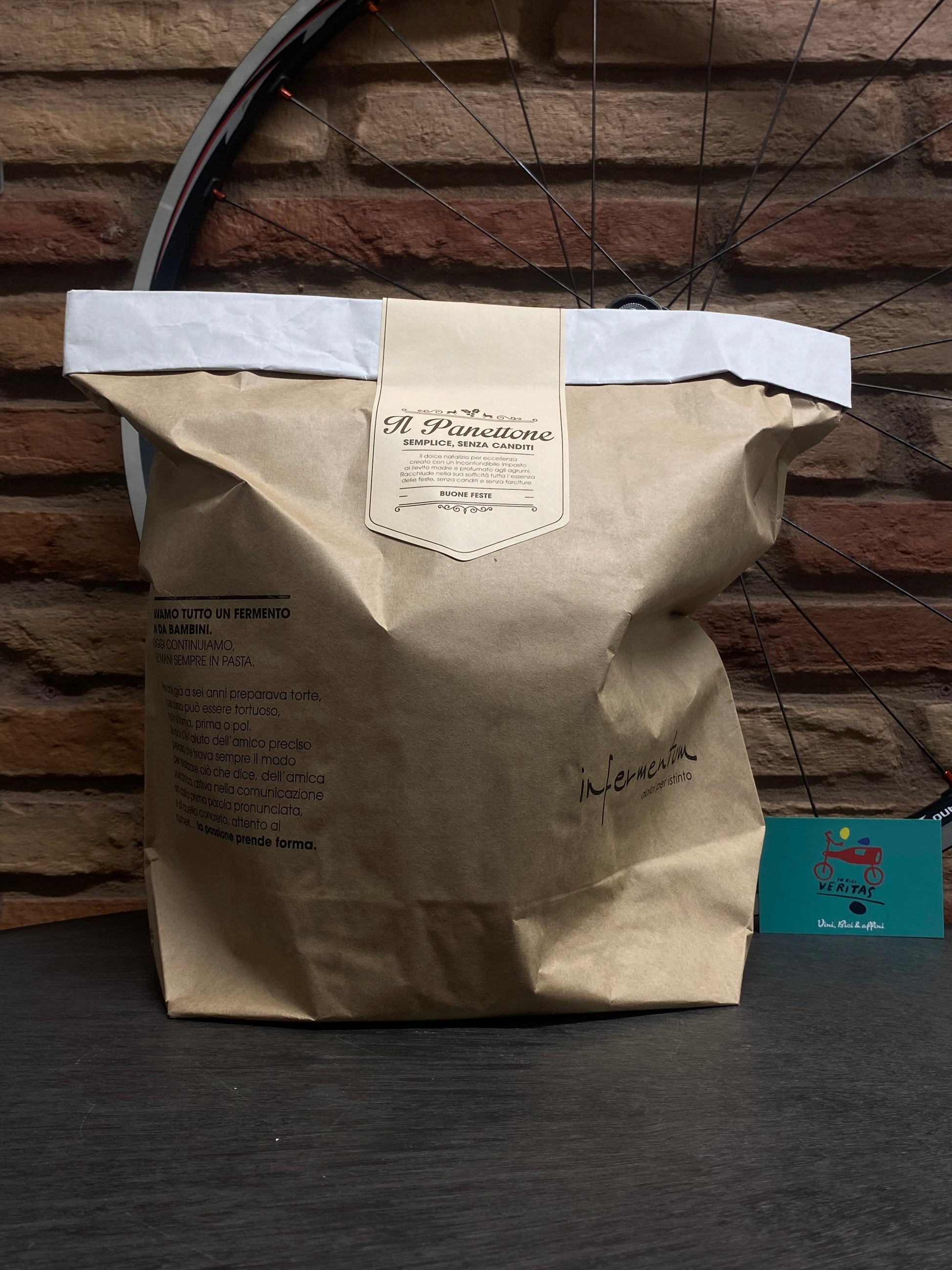 Infermentum - Panettone Semplice senza canditi 1 Kg