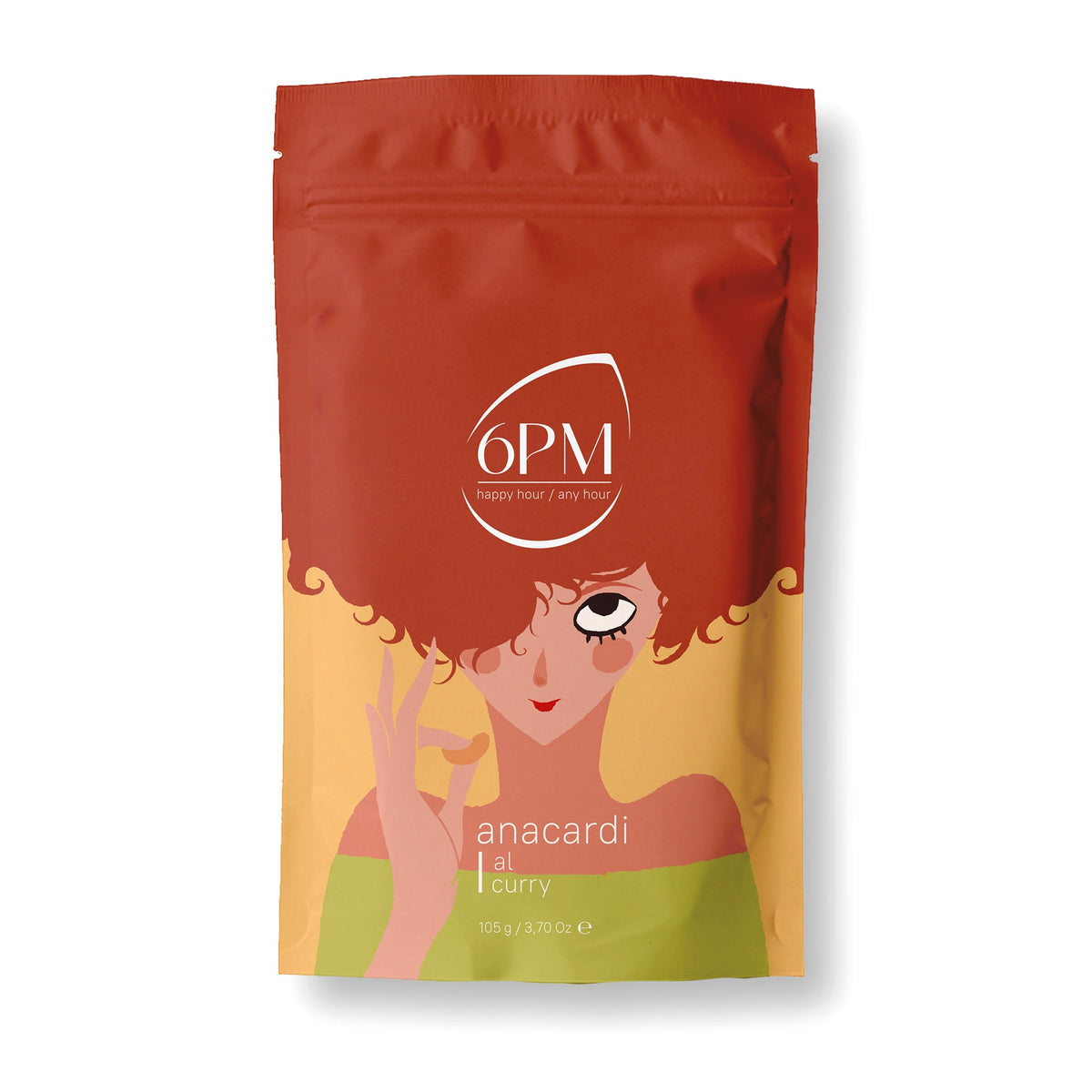 6PM – Anacardi al Curry 105 g