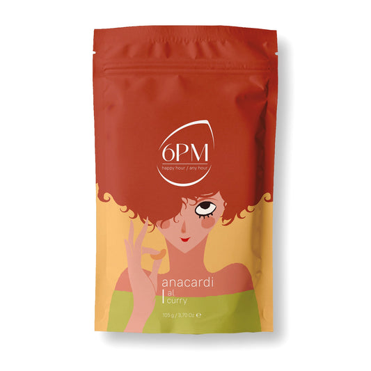 6PM – Anacardi al Curry 105 g