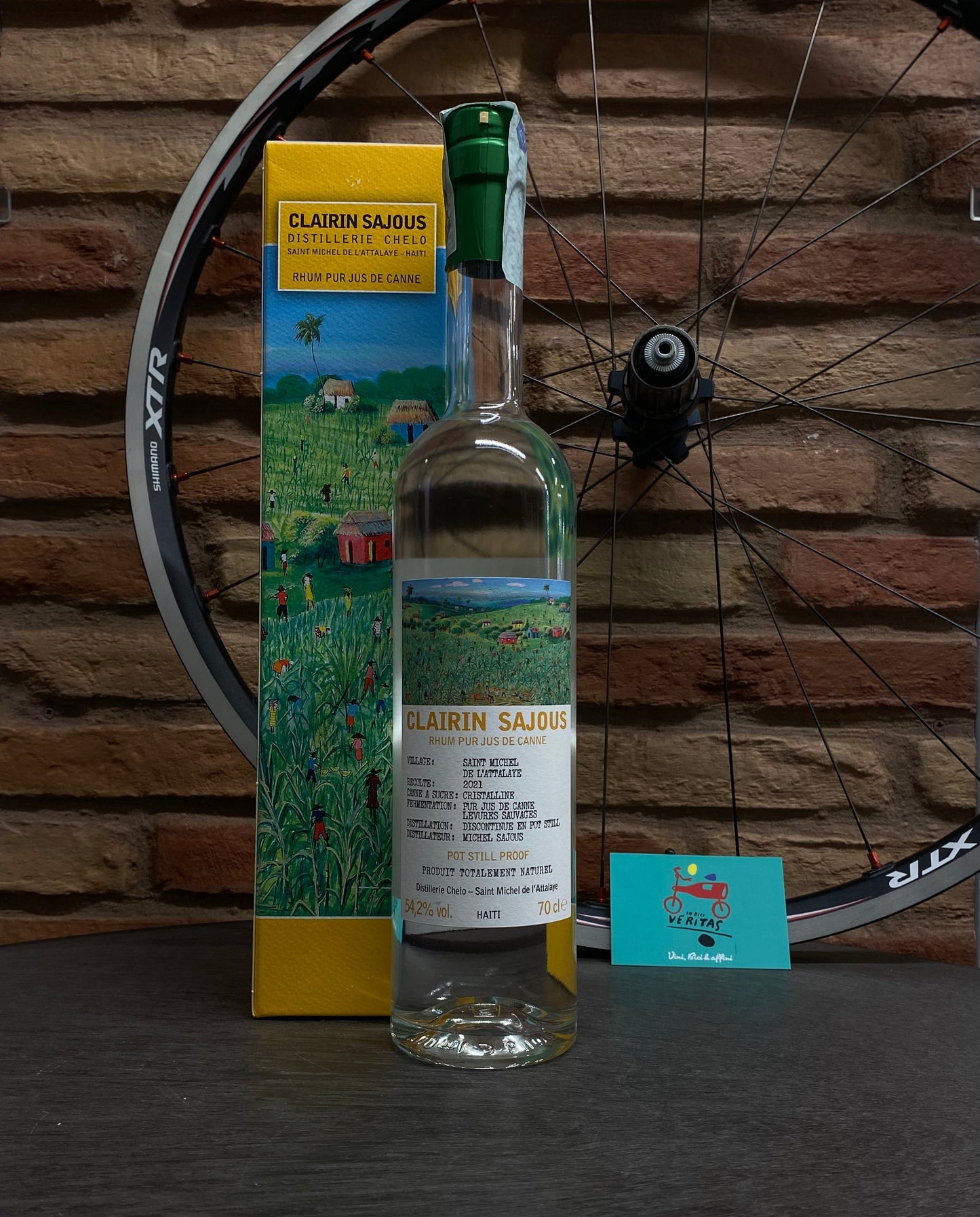 Rhum Clairin Sajous 9 récolte 2021 54,2° 70 cl