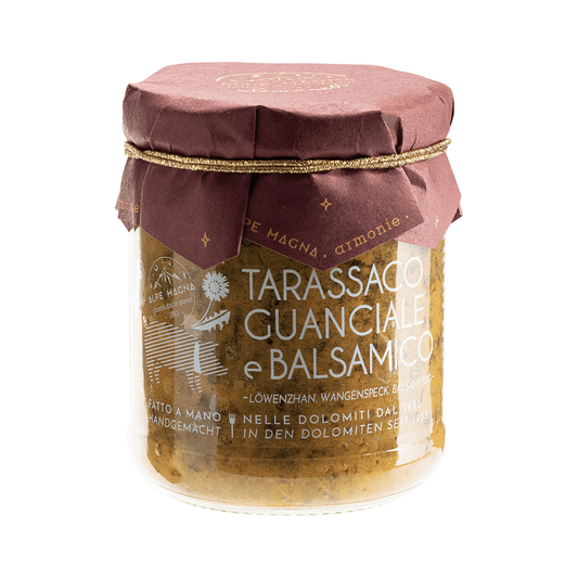 Sugo al Tarassaco, Guanciale e Aceto Balsamico - Alpe Magna