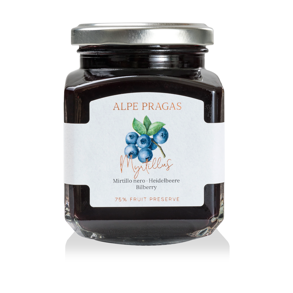 Composta di Mirtillo Nero Alpe Pragas 600 g