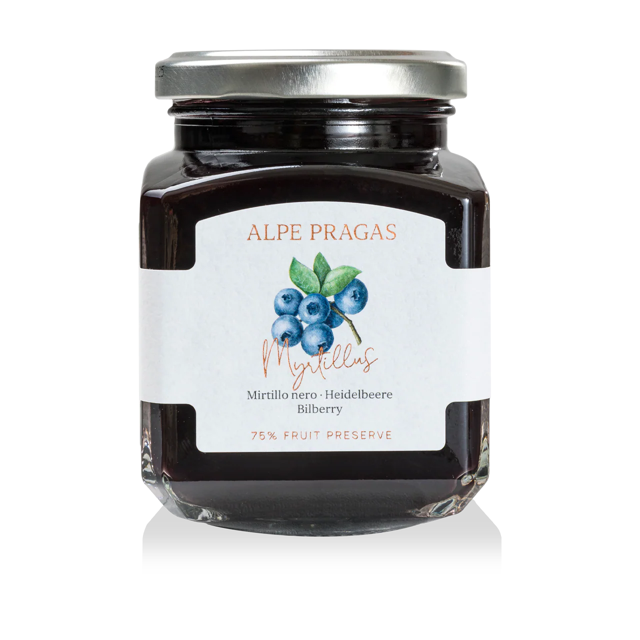 Composta di Mirtillo Nero - Alpe Pragas - Delizie di Frutta dal Trentino