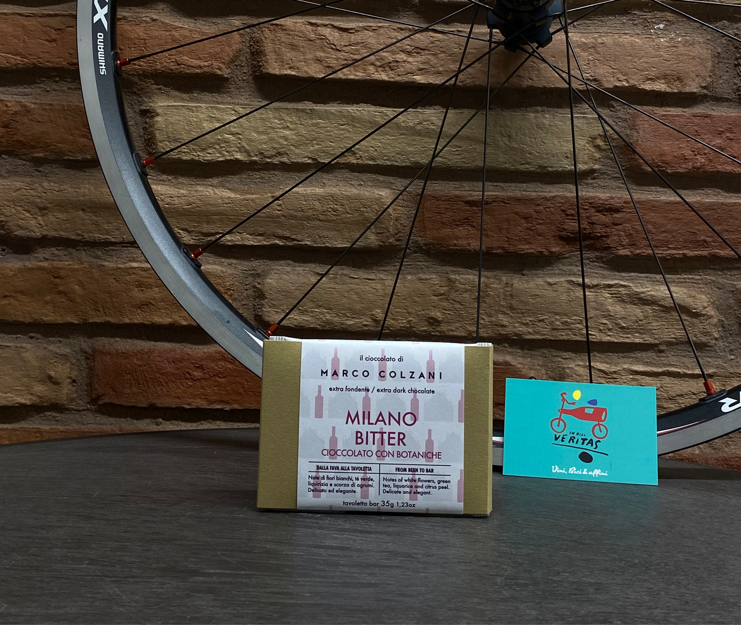 Marco Colzani - Tavoletta di Cioccolato 35gr Milano Bitter