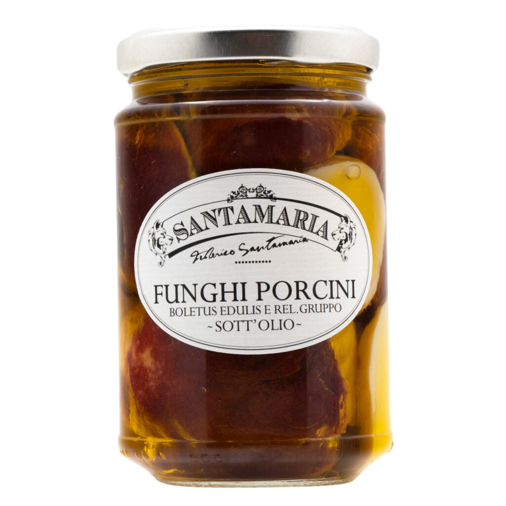 Funghi Porcini Testa Nera Interi Sott'olio - Federico Santamaria