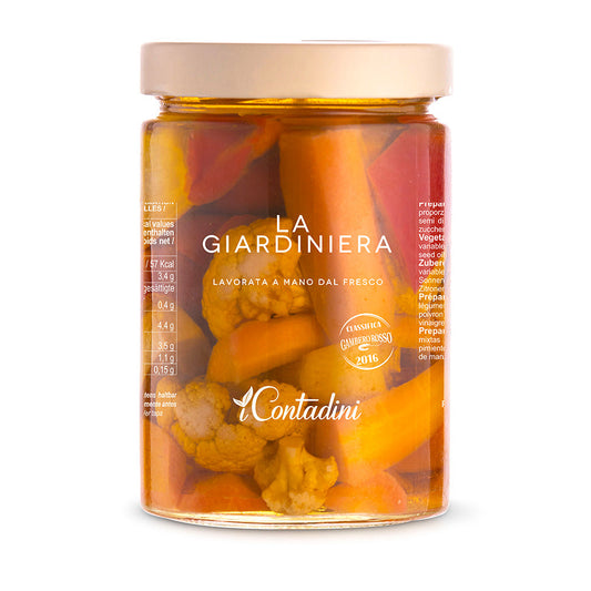 La Giardiniera in Olio 520g - I Contadini