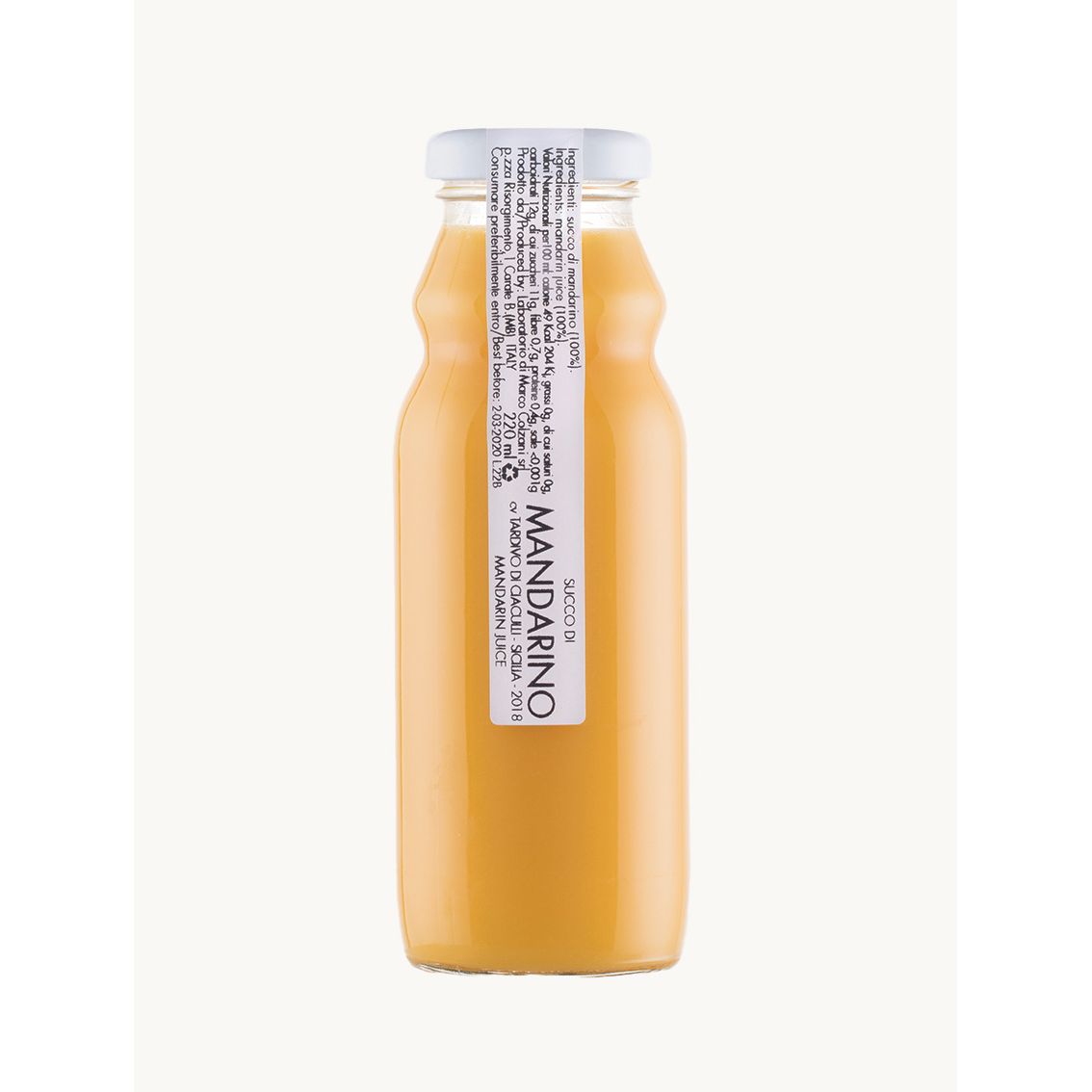 Marco Colzani - Succo di Mandarino Tardivo di Ciaculli 100%