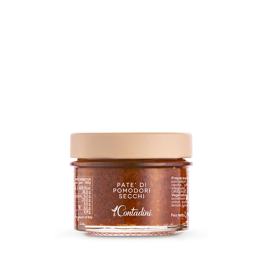 Patè di Pomodori Secchi 100 g - I Contadini - Tradizione Salentina