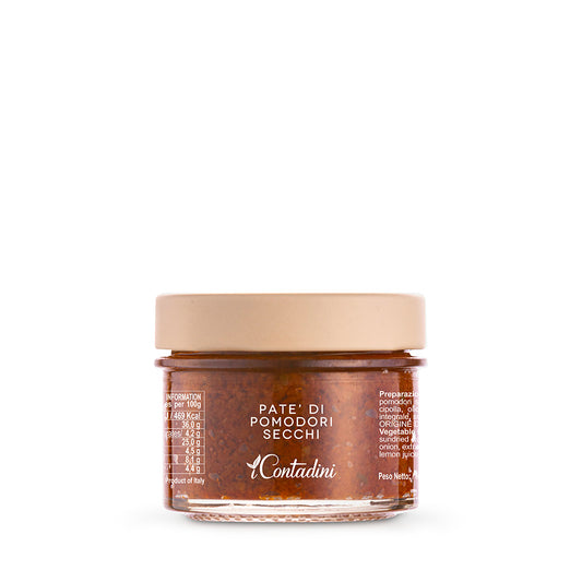 Patè di Pomodori Secchi 100 g - I Contadini - Tradizione Salentina