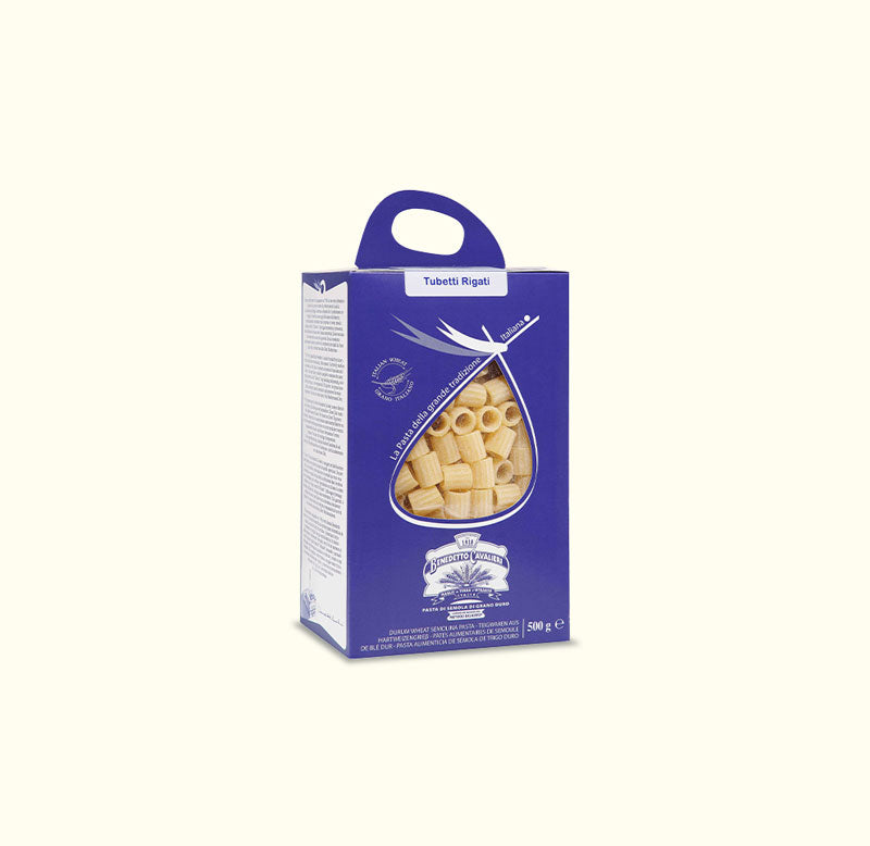 Benedetto Cavalieri - Pasta di Semola di Grano Duro - Tubetti Rigati 500g