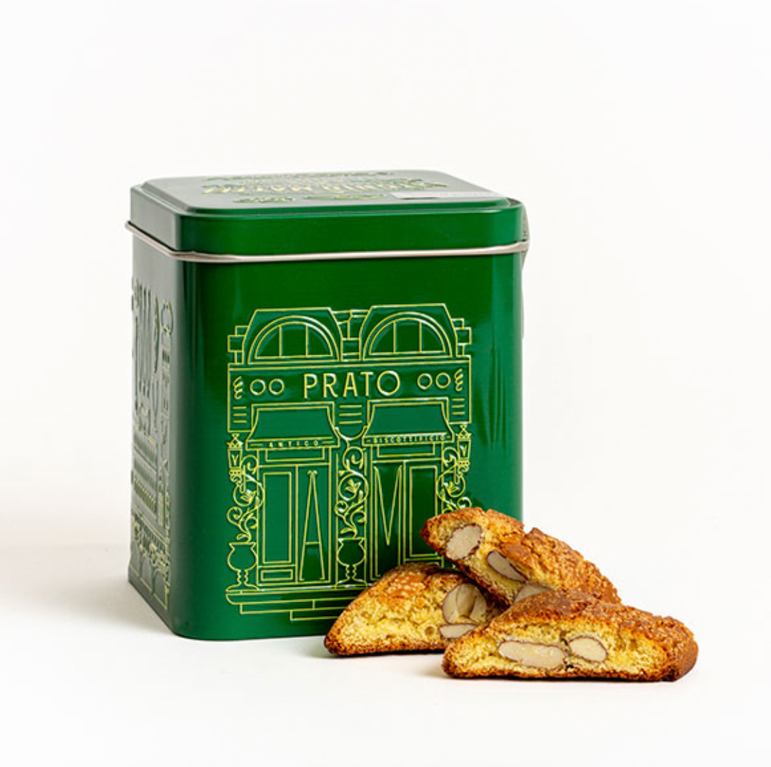 Biscotti di Prato - Biscottificio Antonio Mattei - Latta Verde