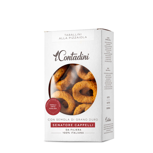 Tarallini alla Pizzaiola 250 g - I Contadini - Tradizione Salentina