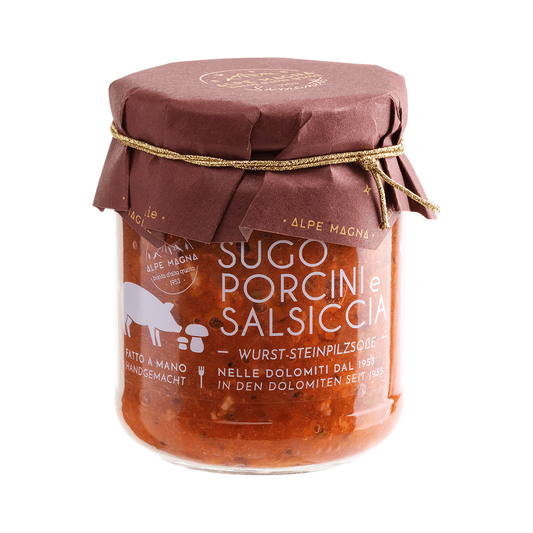 Alpe Magna - Sugo Porcini e Salsiccia - Bontà ed Eccellenze dal Trentino