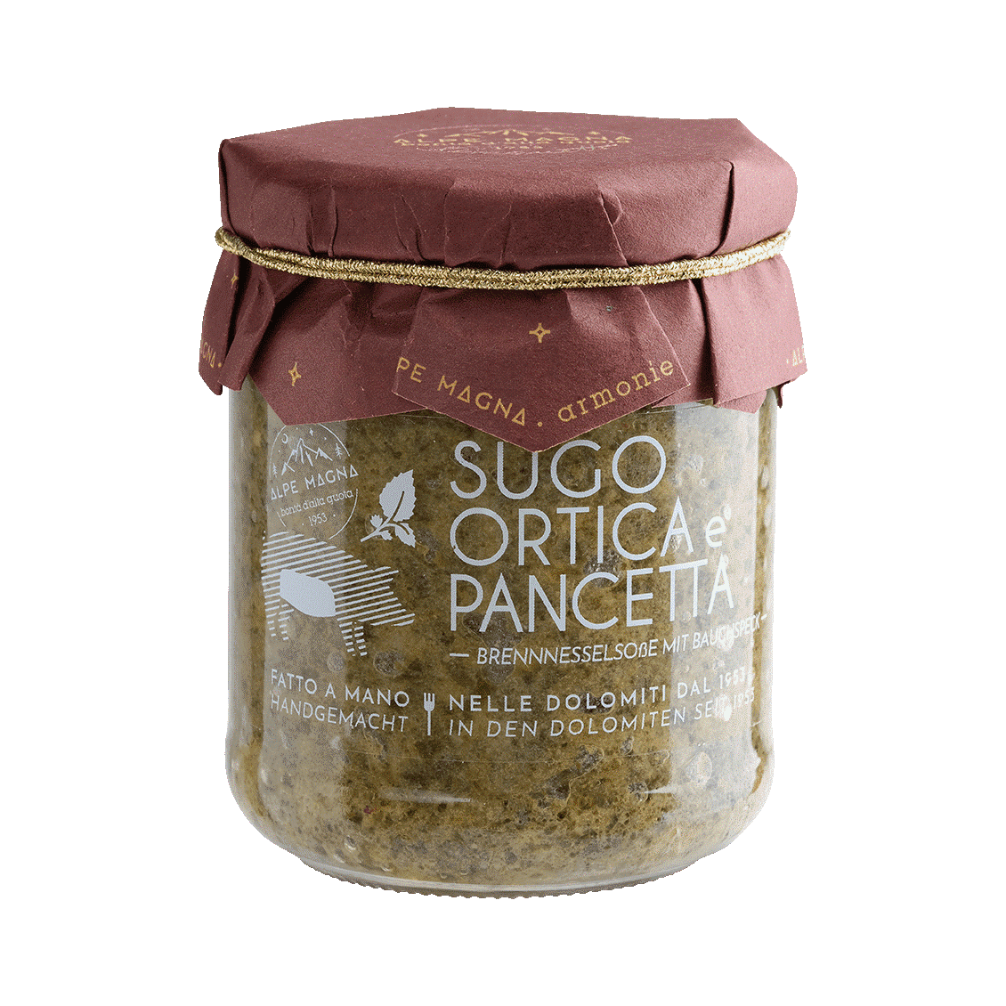 Alpe Magna - Sugo Ortica e Pancetta - Bontà ed Eccellenze dal Trentino
