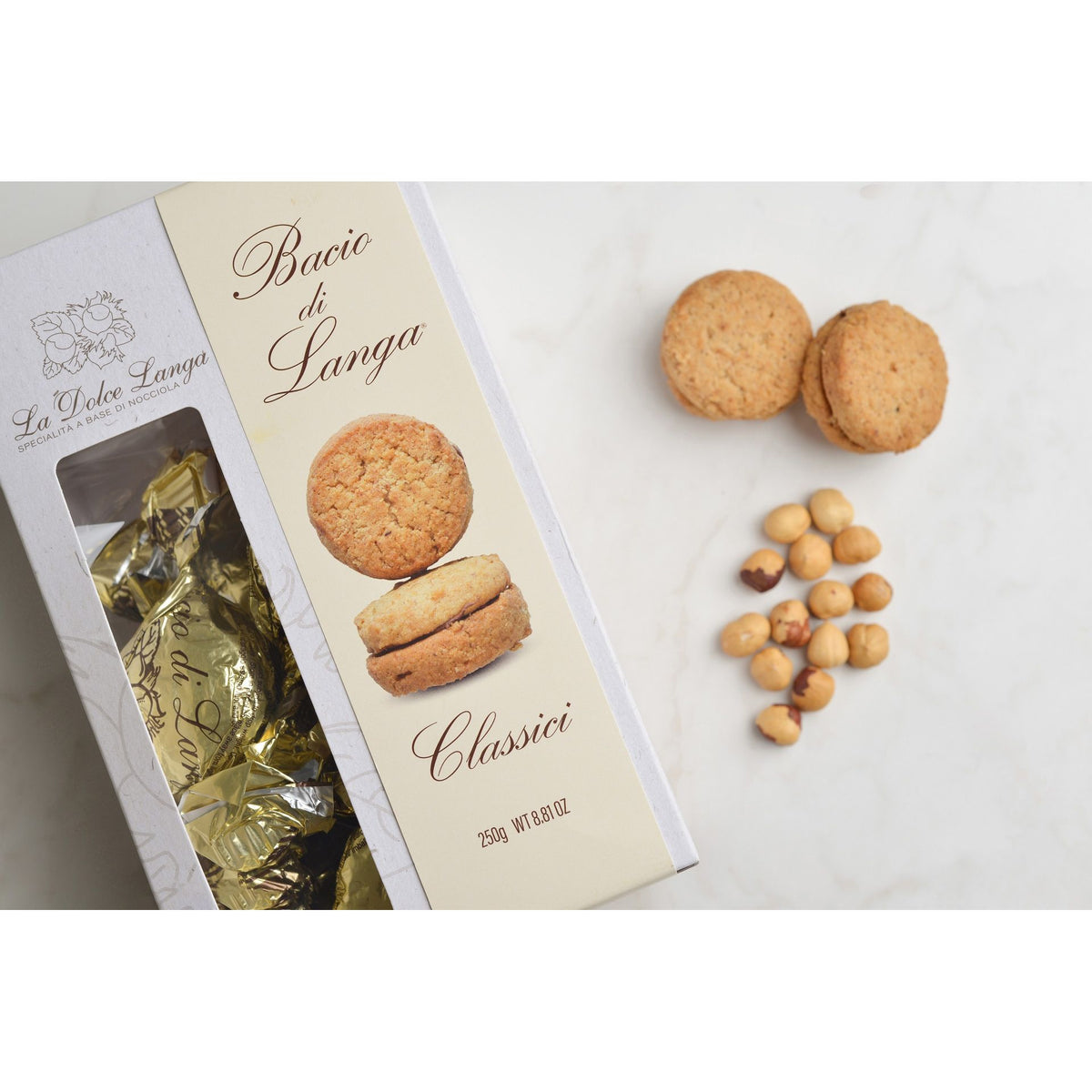 La Dolce Langa – Bacio di Langa classico (nocciola e cioccolato)