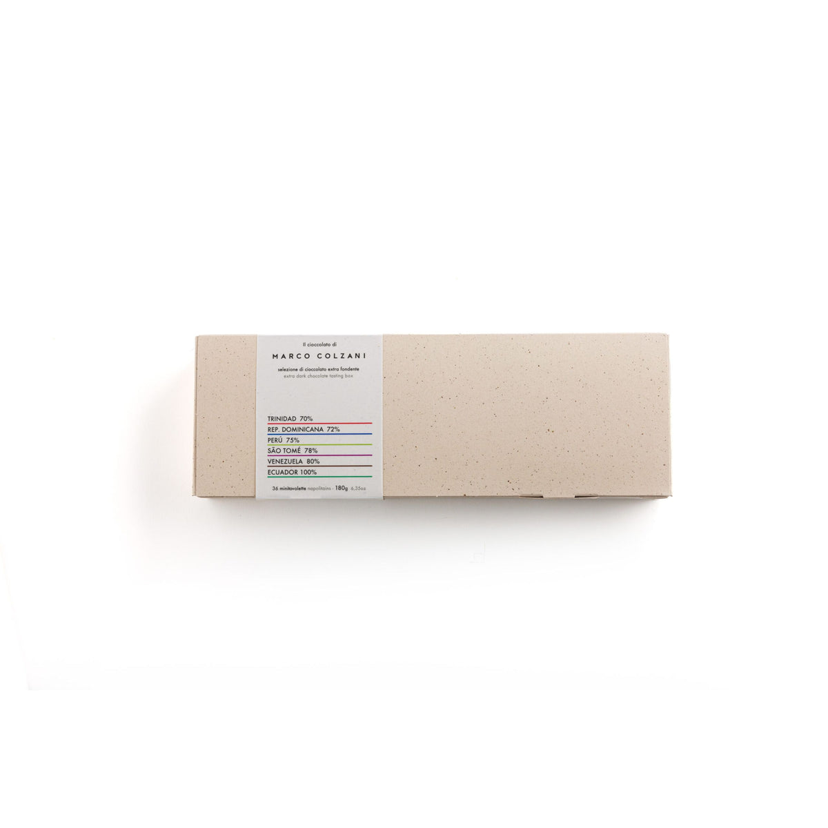 Marco Colzani - Box Degustazione 36 Napolitains 6 Origini