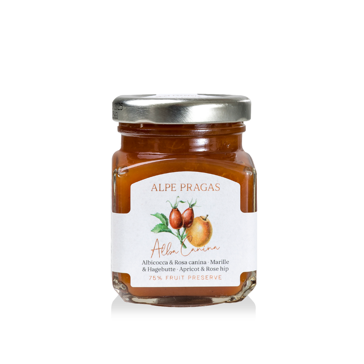 Composta Albicocca e Rosa canina Alpe Pragas 110 g