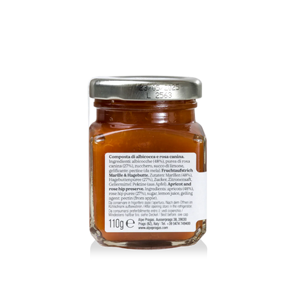 Composta di Frutta Albicocca e Rosa Canina - Alpe Pragas - Delizie di frutta dal Trentino