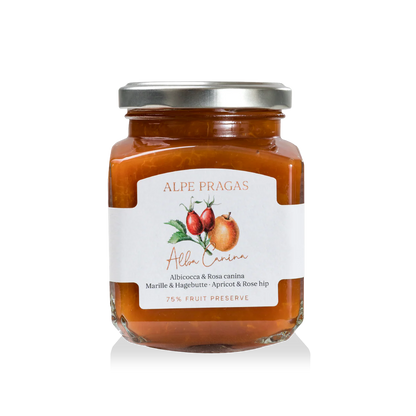Composta di Frutta Albicocca e Rosa Canina - Alpe Pragas - Delizie di frutta dal Trentino