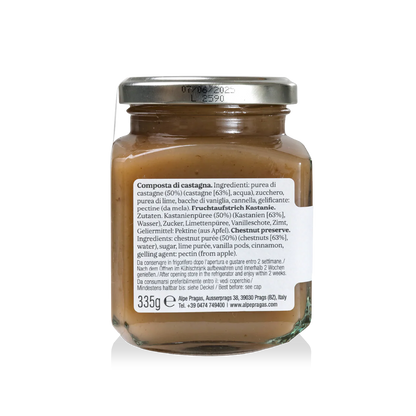 Composta di Castagna - Alpe Pragas - Delizie di Frutta dal Trentino