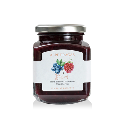 Composta di  Frutti di Bosco - Alpe Pragas - Delizie di Frutta dal Trentino