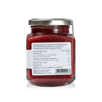 Composta di Lampone e Rabarbaro - Alpe Pragas - Delizie di Frutta dal Trentino