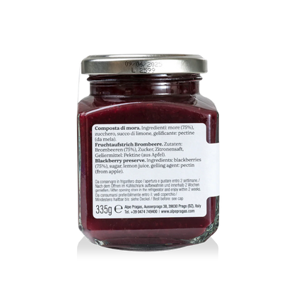 Composta di Mora - Alpe Pragas - Delizie di Frutta dal Trentino