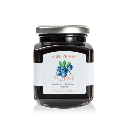 Composta di Mirtillo Nero Alpe Pragas 335 g