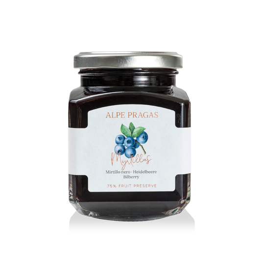 Composta di Mirtillo Nero - Alpe Pragas - Delizie di Frutta dal Trentino